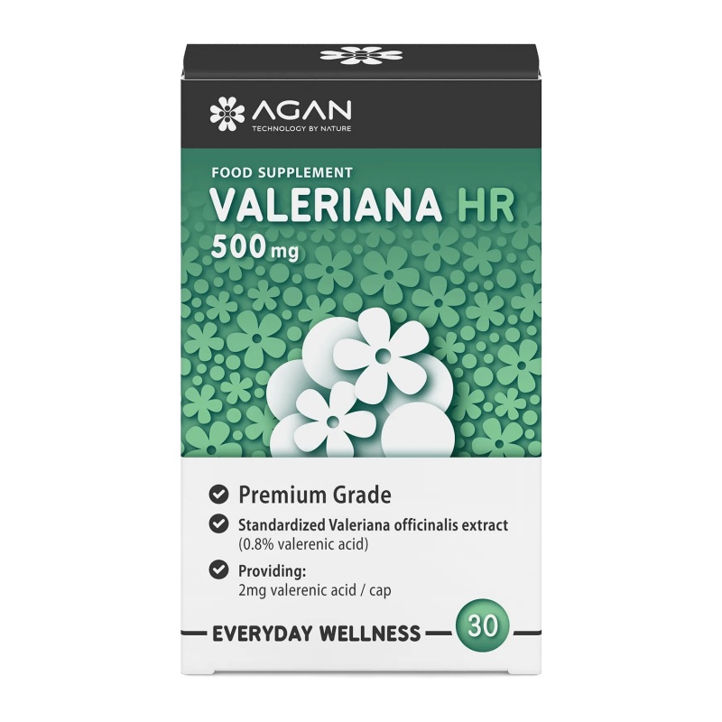 AGAN - Valeriana HR 500mg - 30caps